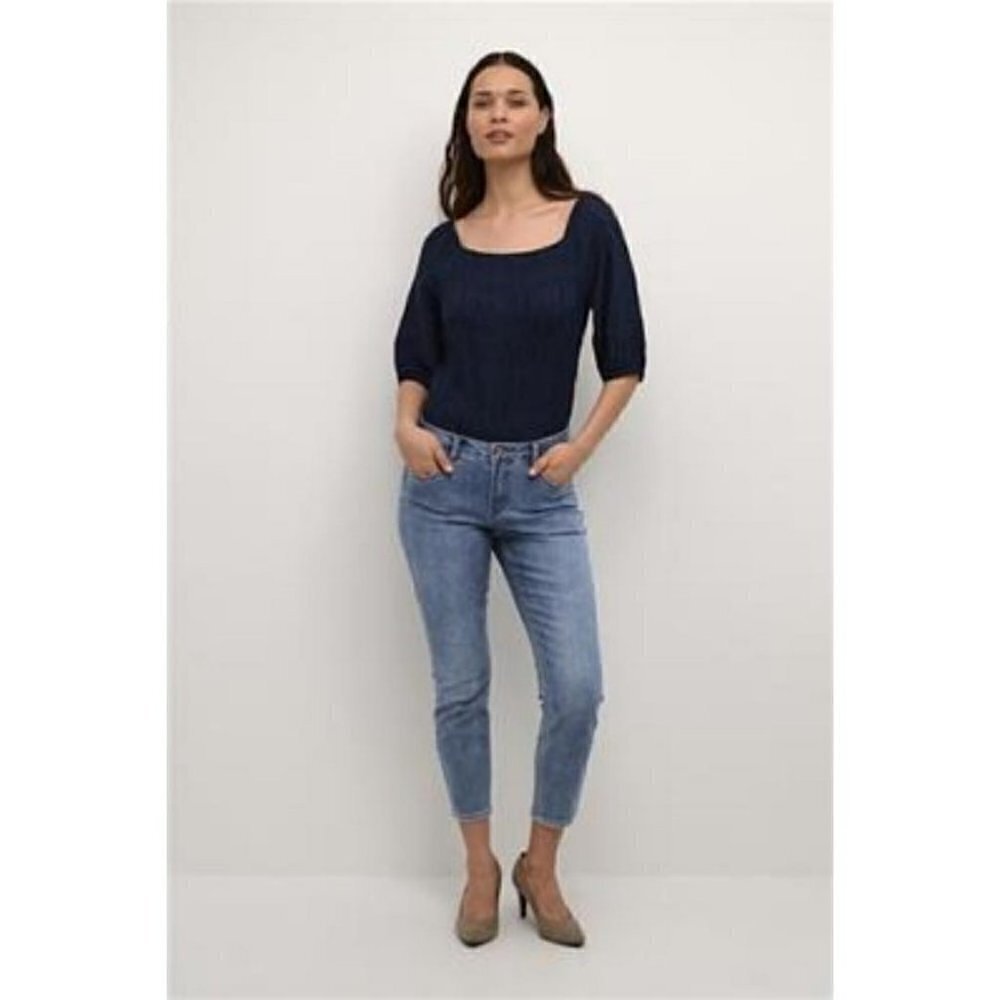 NWT CREAM Lone Washed 7/8 Jeans - Coco Fit